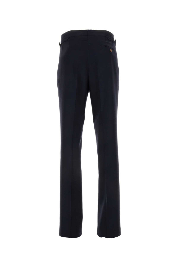 Navy Blue Slim Fit Pant 2