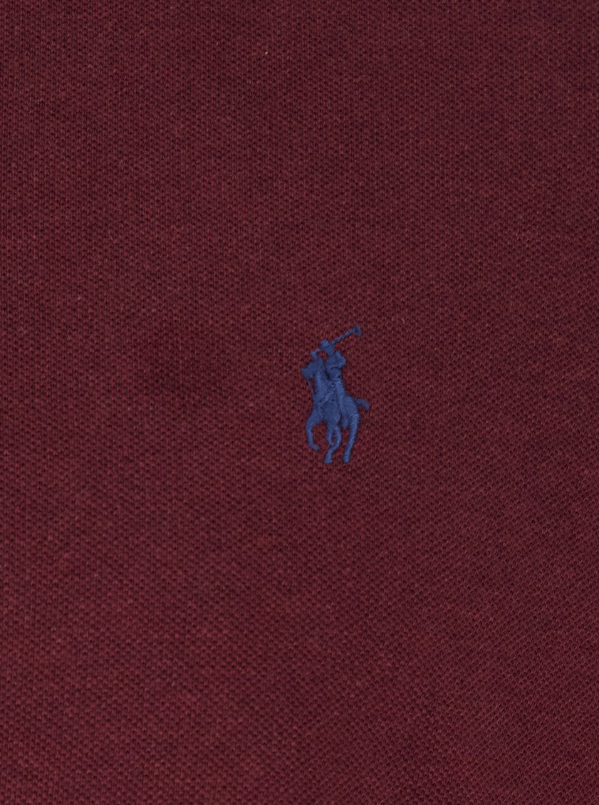 Maroon Logo Polo 3