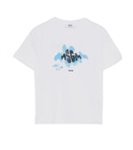 Girls White Graphic T-Shirt 1