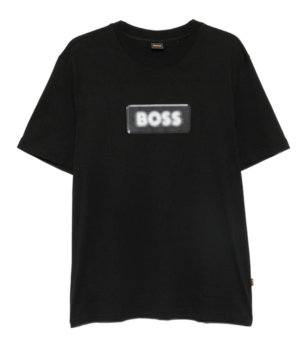 Black Graphic Logo T-Shirt 1
