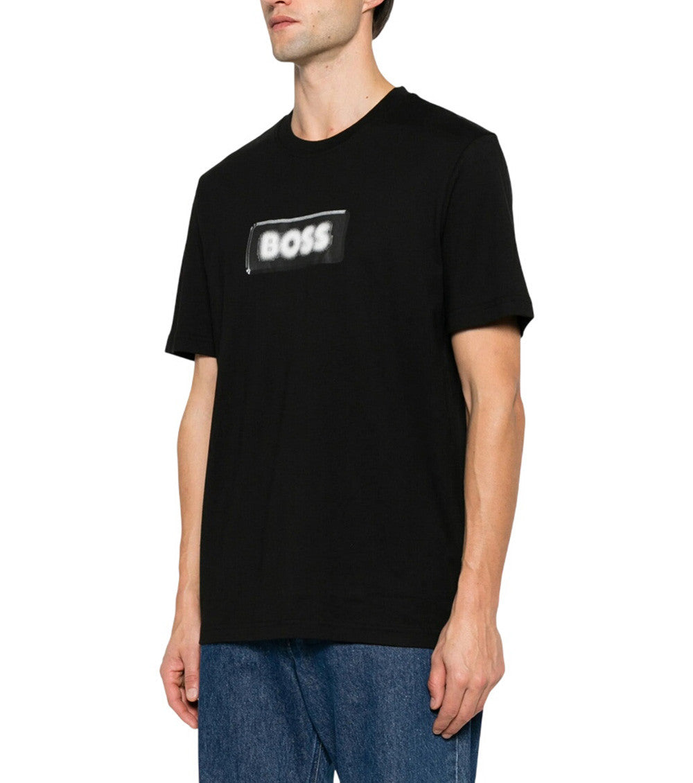Black Graphic Logo T-Shirt 2