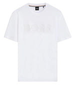 White Crew Neck T-Shirt 1
