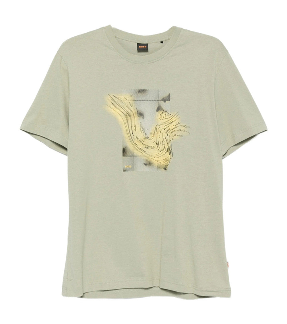 Light Green Graphic T-Shirt 1