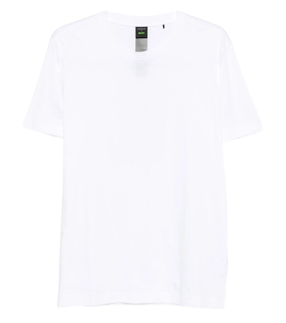 White Crew Neck T-Shirt 1