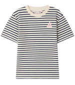 Girls Multi Color Striped T-Shirt 1