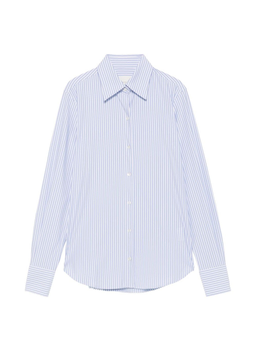 Blue Regular Stripes Shirt 1