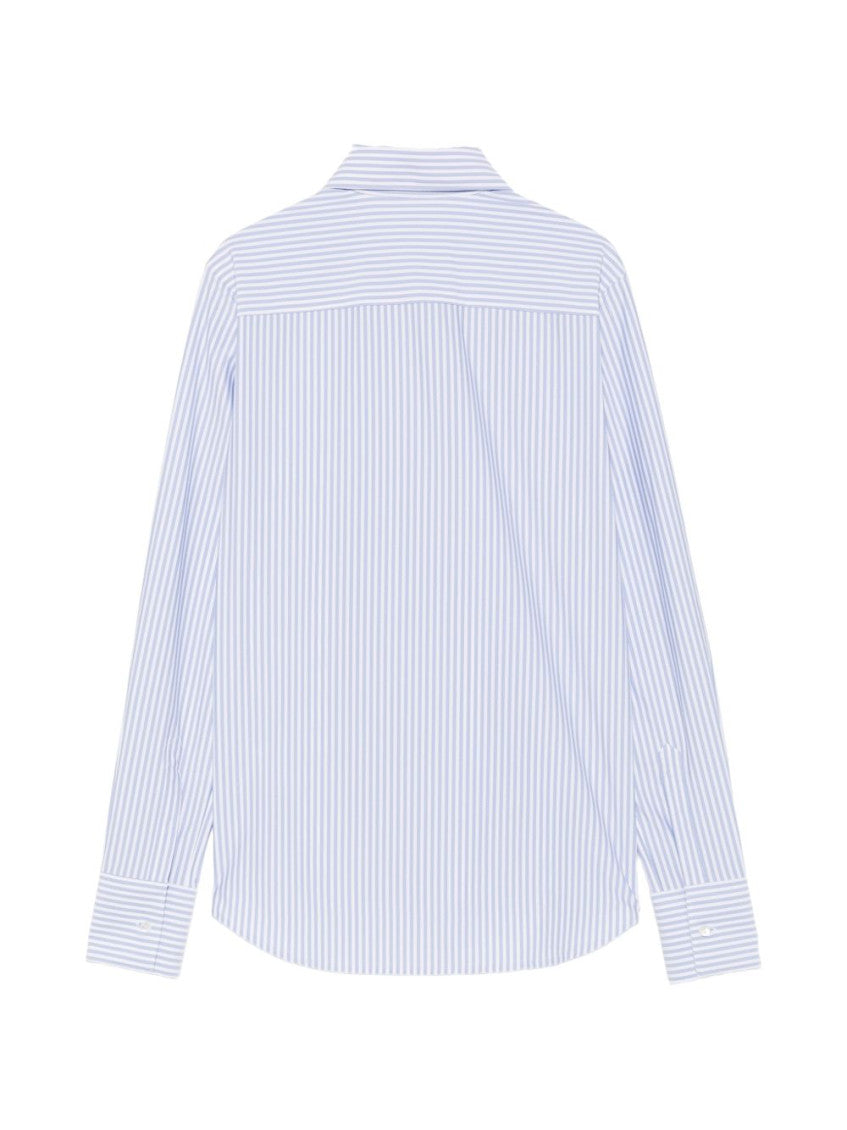 Blue Regular Stripes Shirt 2