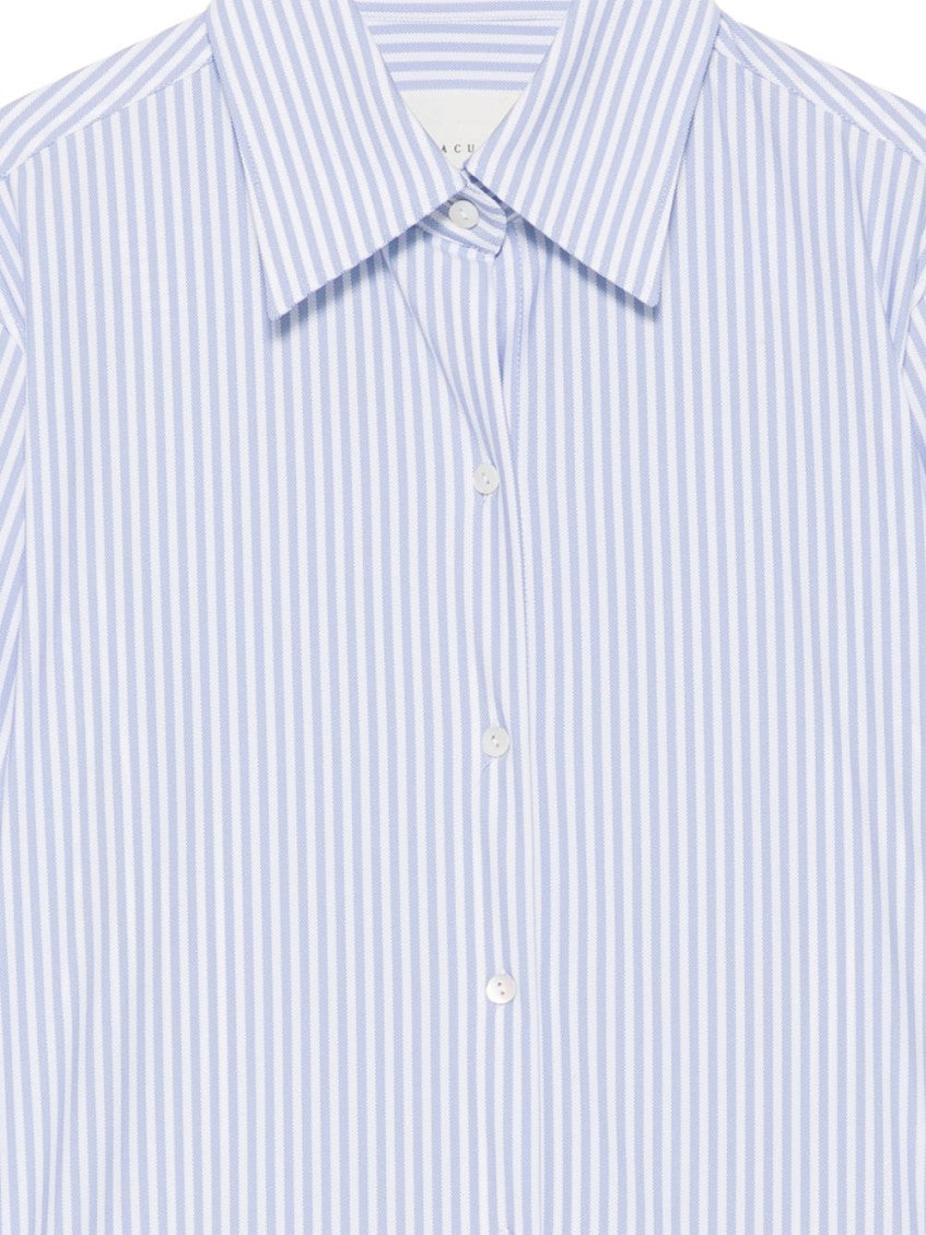 Blue Regular Stripes Shirt 3