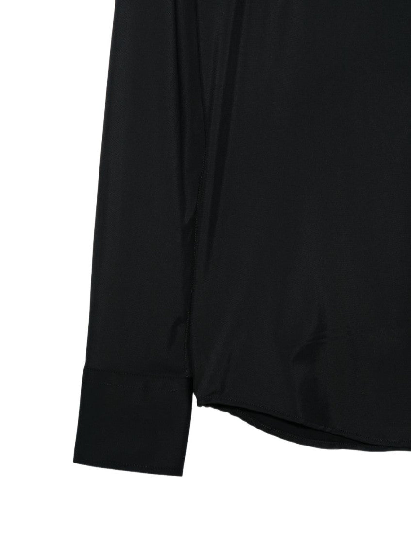 Black Regular Solid Shirt 3