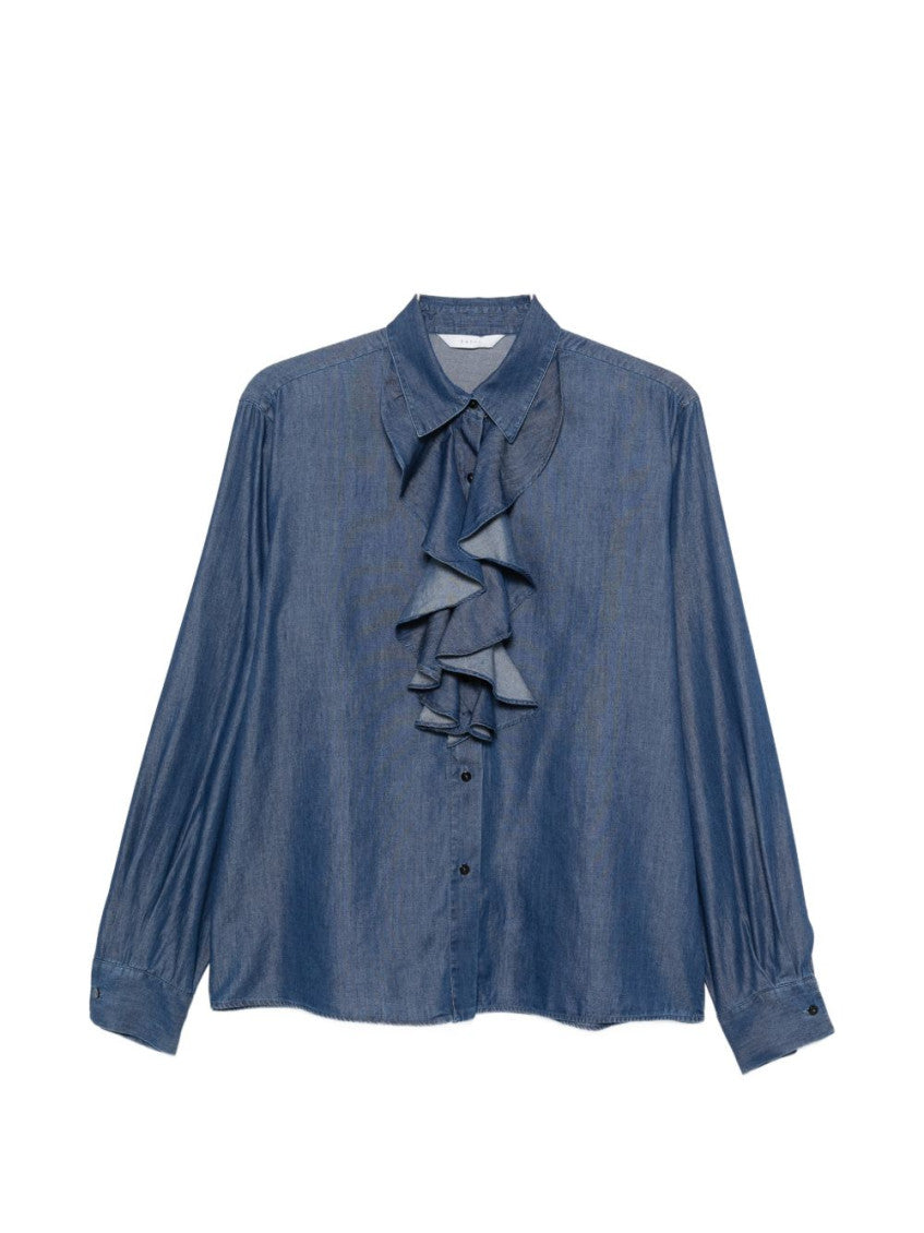 Blue Regular Solid Shirt 1