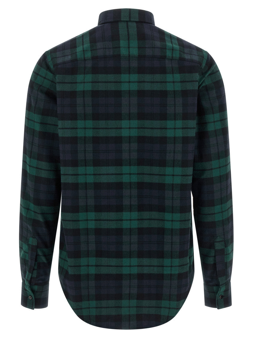 Multicolor Regular Plaid Shirt 2