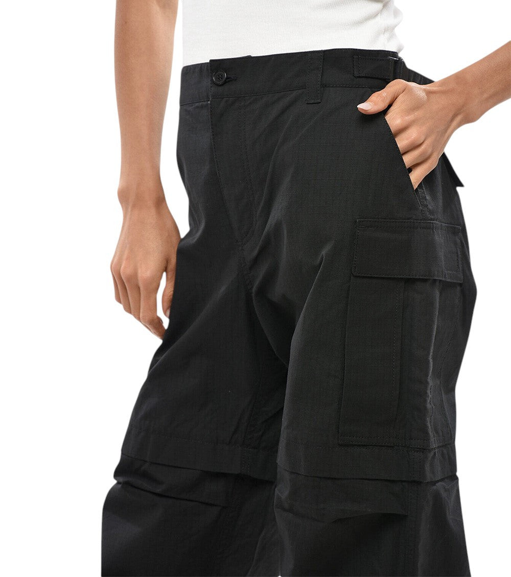 Black Relaxed Cargos Pant 3