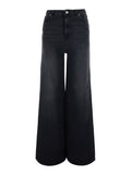Black Relaxed High Rise Jeans 1