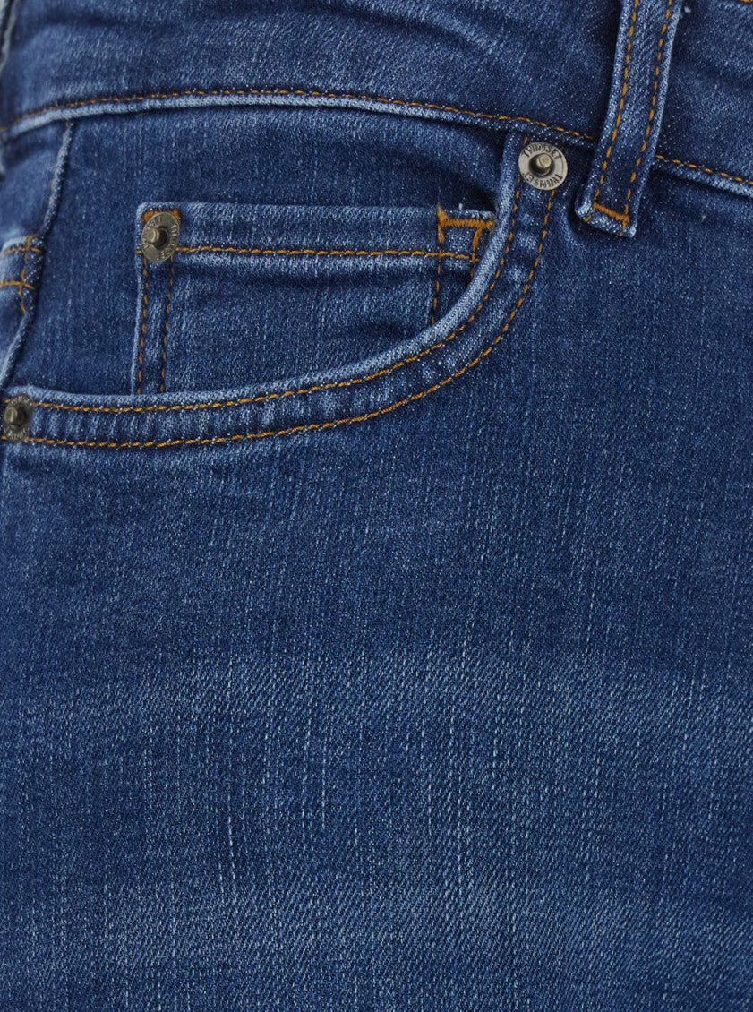 Blue Relaxed High Rise Jeans 3