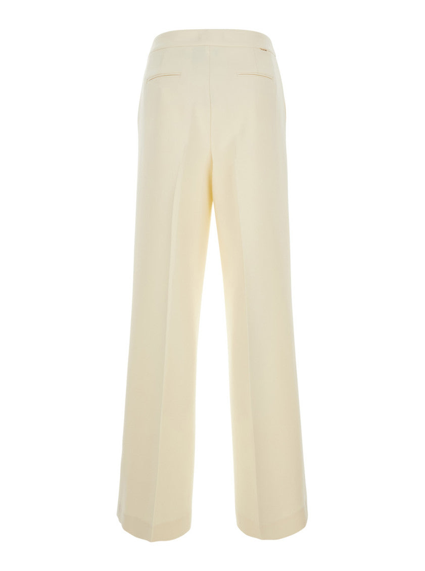 Off White Tailored Flat Front Pant 2