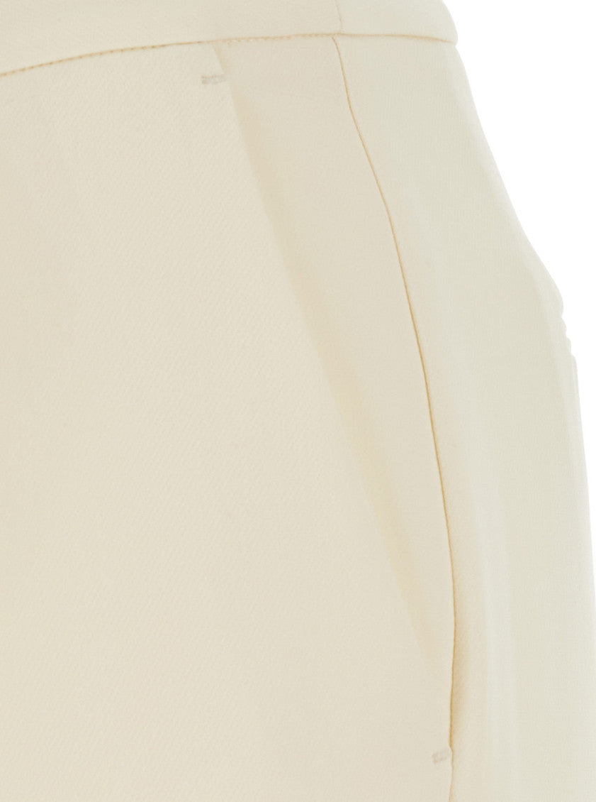 Off White Tailored Flat Front Pant 3