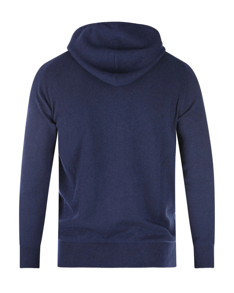 Navy Blue Zip-Up Hoodie 2