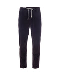 Purple Regular Drawstring Pants 1