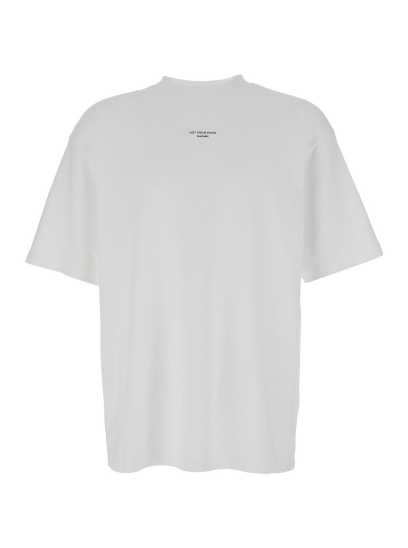 White Crew Neck T-Shirt 1