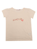 Girls Pink Graphic T-Shirt 1