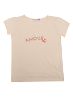 Girls Pink Graphic T-Shirt 1