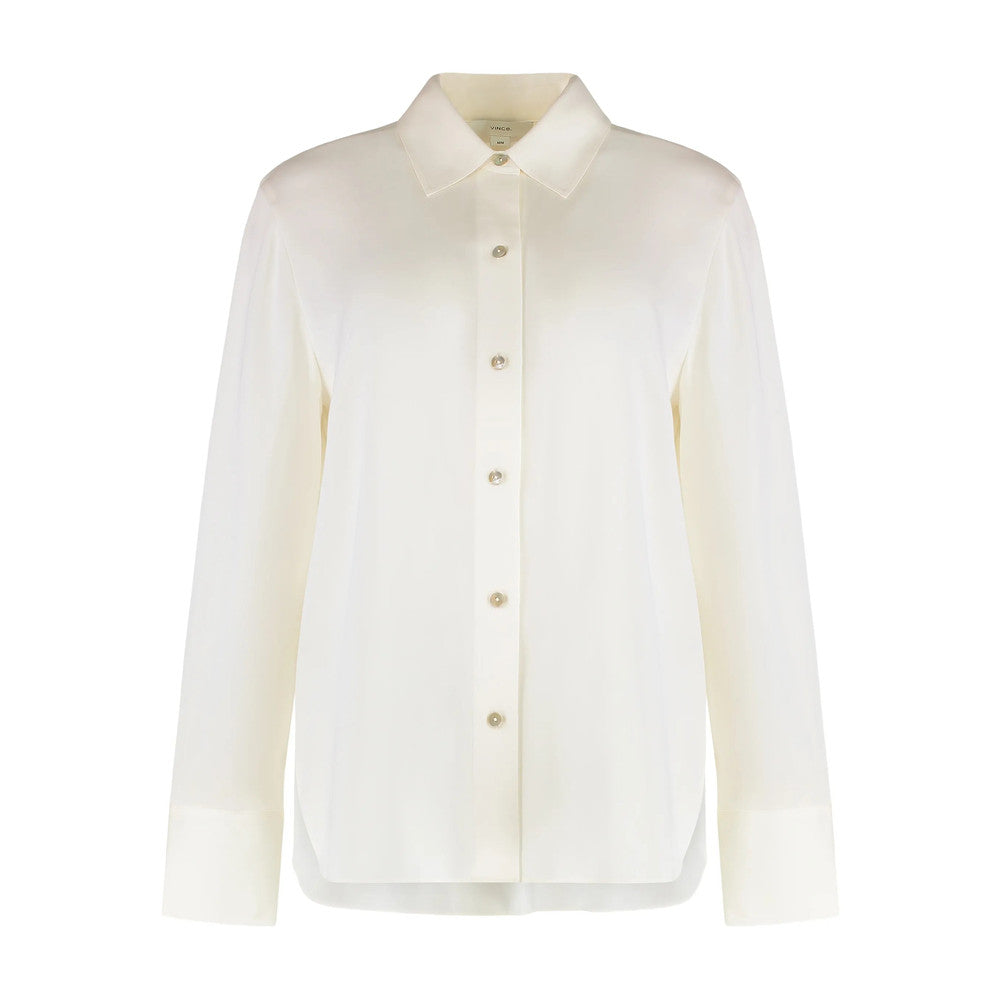 Beige Regular Solid Shirt 1