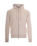 Light Beige Regular Hoodie 1