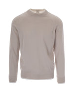 Light Beige Knitted Sweater 1