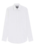 White Slim Solid Shirt 1