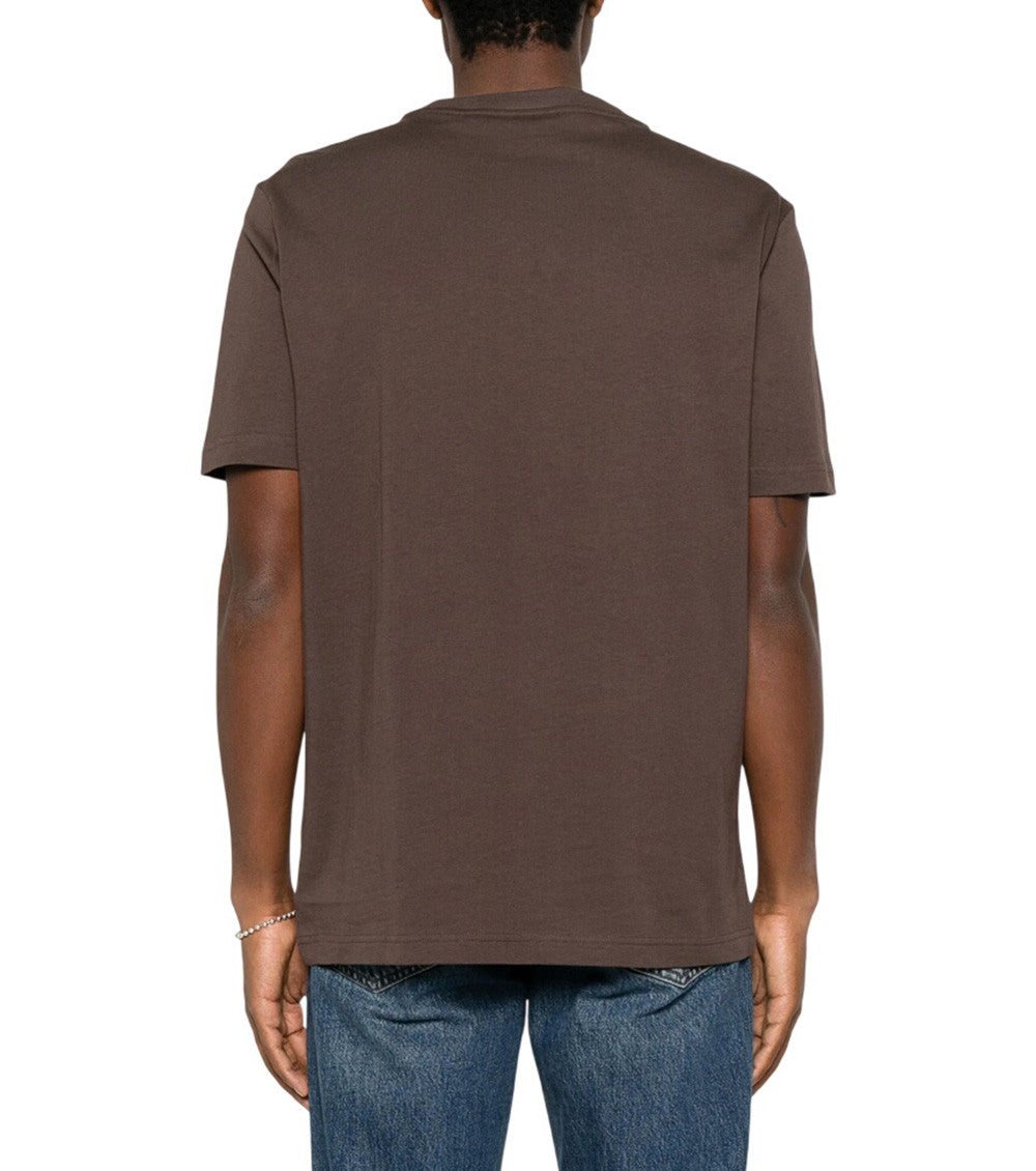Brown Graphic Print T-Shirt 3