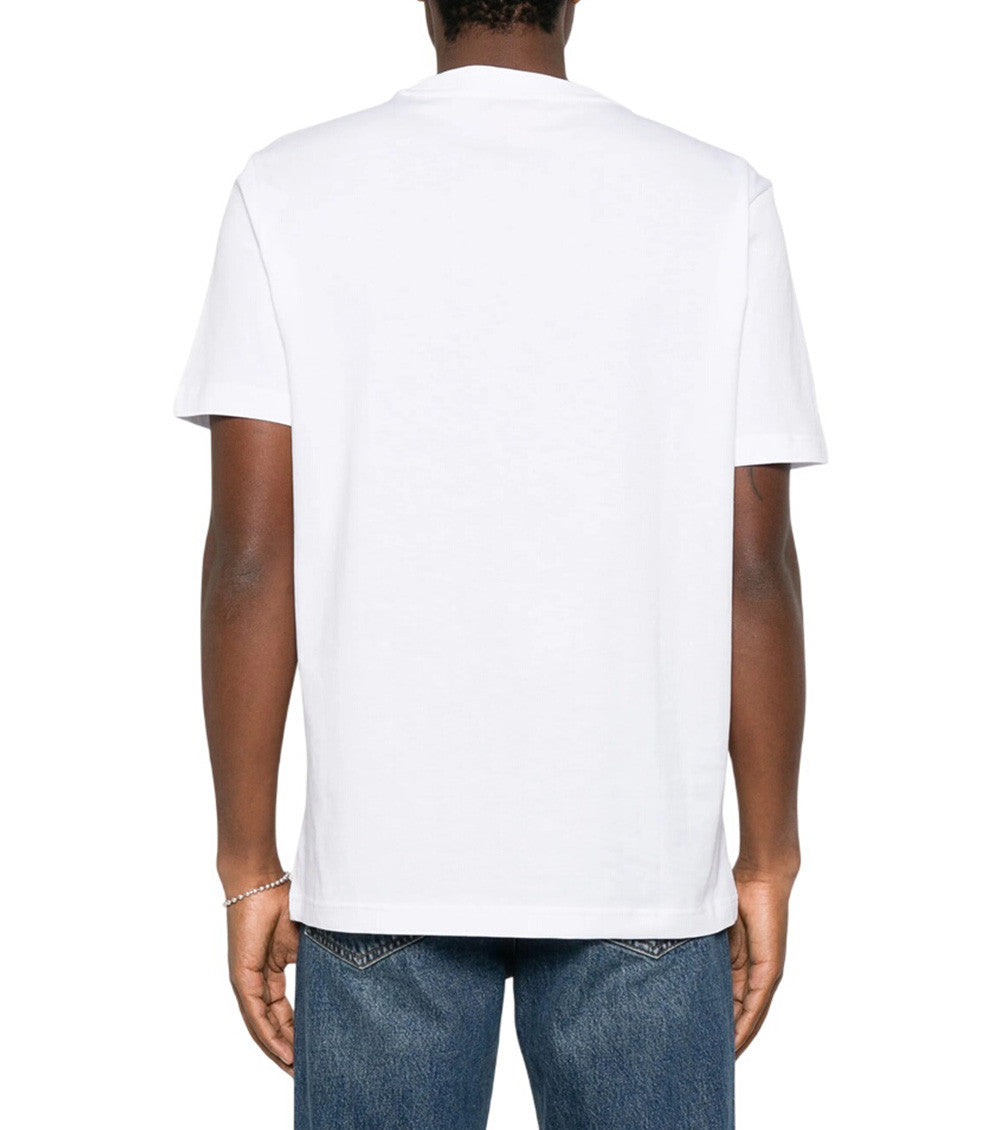 White Graphic Print T-Shirt 3