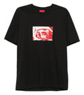 Black Graphic Print T-Shirt 1