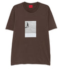 Brown Graphic Print T-Shirt 1
