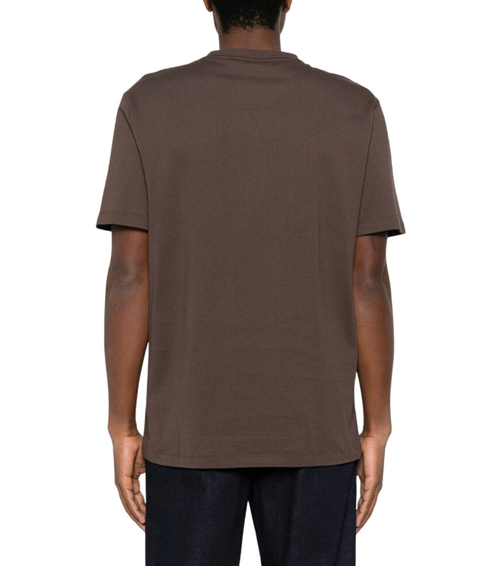 Brown Graphic Print T-Shirt 3