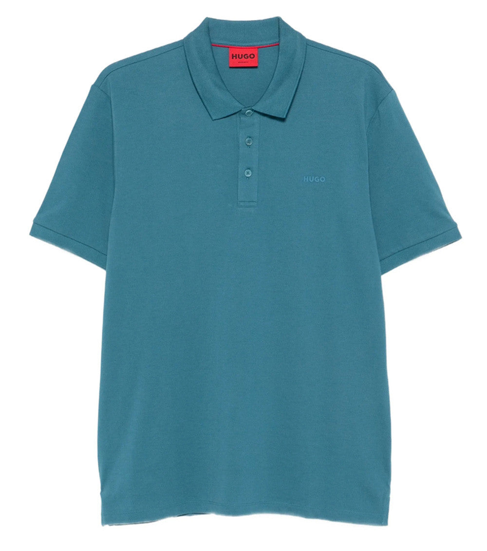 Blue Shirt Collar Polo 1