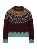 Dark Brown Crew Neck Sweater 1