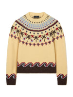 Yellow Crew Neck Sweater 1
