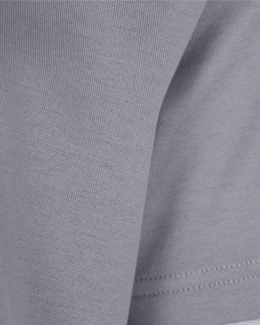 Grey Crew Neck T-Shirt 3