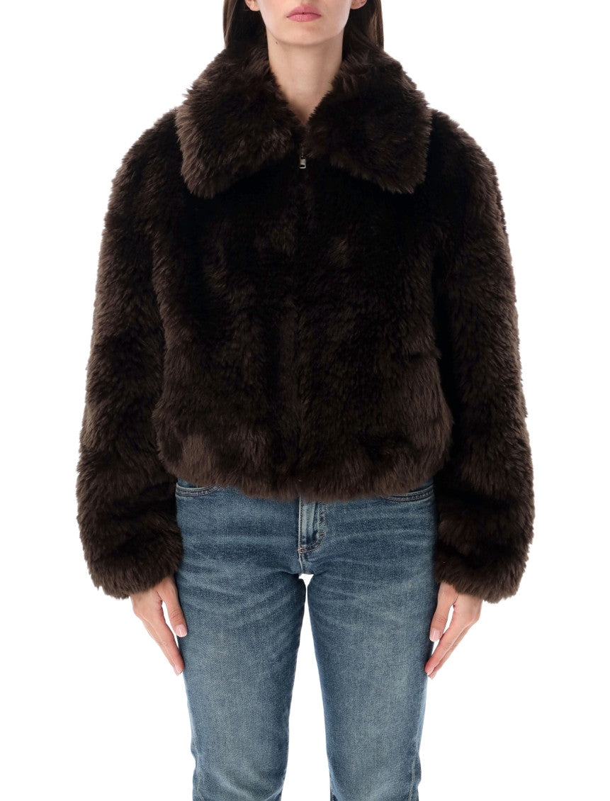 Dark Brown Textured Jacket 1