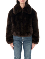 Dark Brown Textured Jacket 1