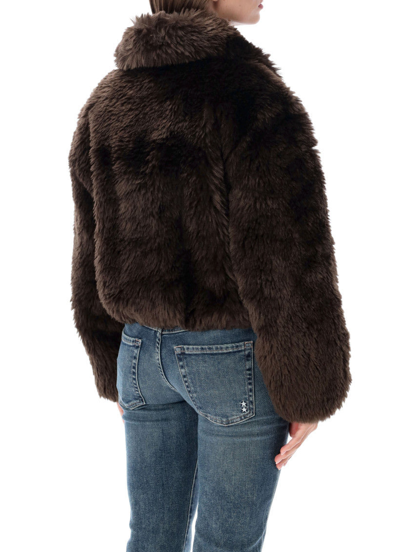 Dark Brown Textured Jacket 2