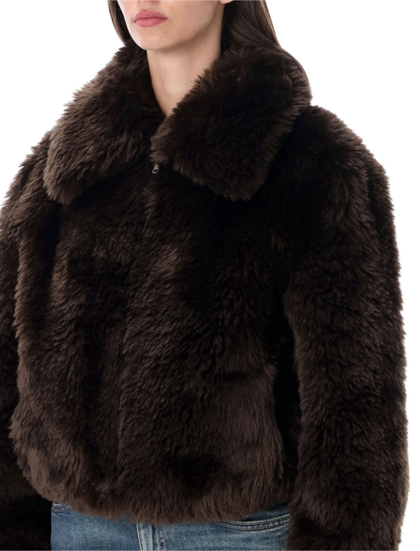 Dark Brown Textured Jacket 3
