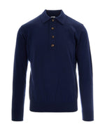 Blue Shirt Collar Polo 1