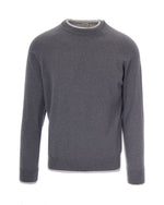 Grey Crew Neck Sweater 1