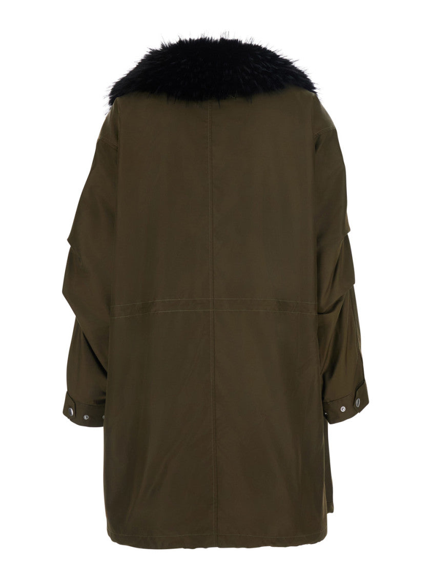 Green Trench Coat 2