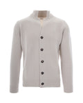 Off White Knitted Cardigan 1