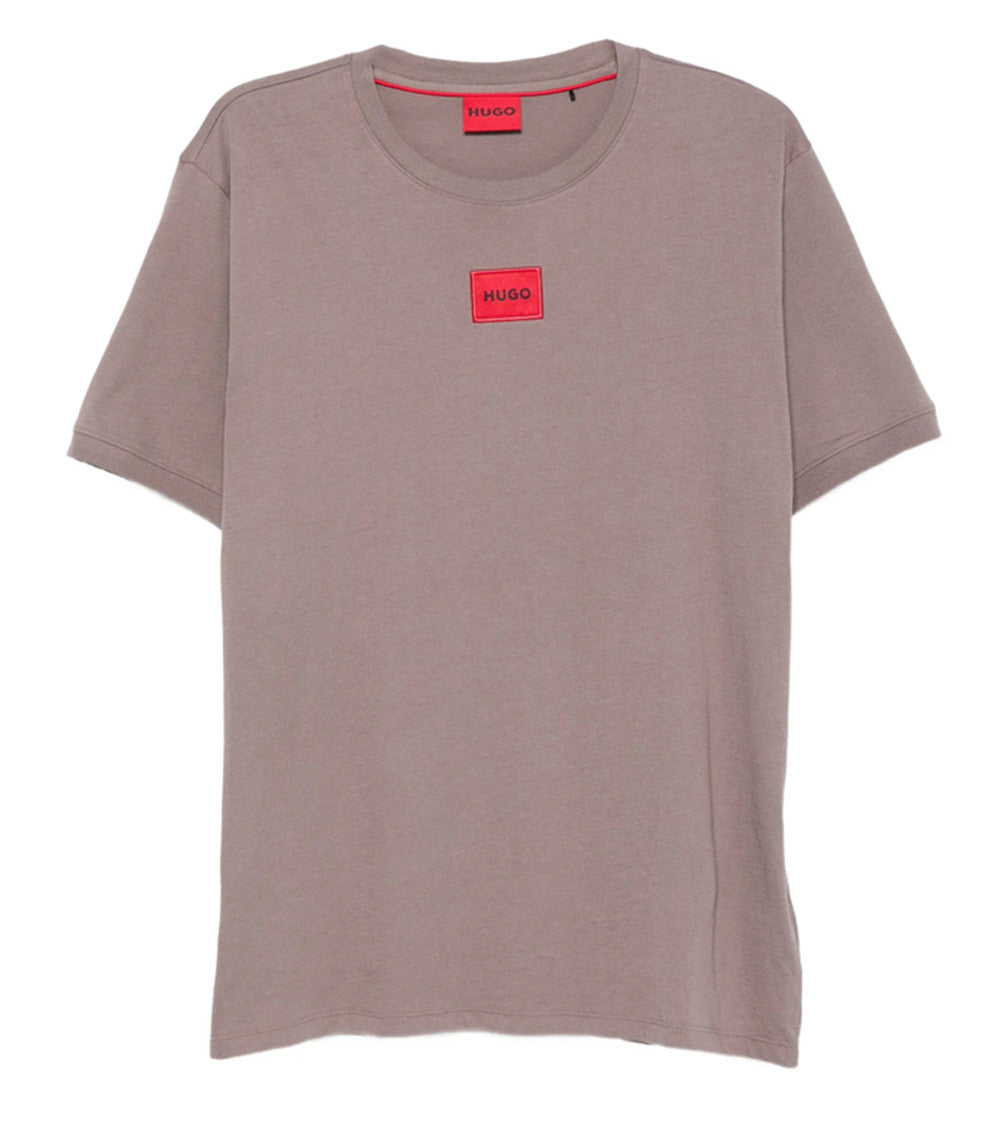 Taupe Regular Logo T-Shirt 1