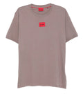 Taupe Regular Logo T-Shirt 1