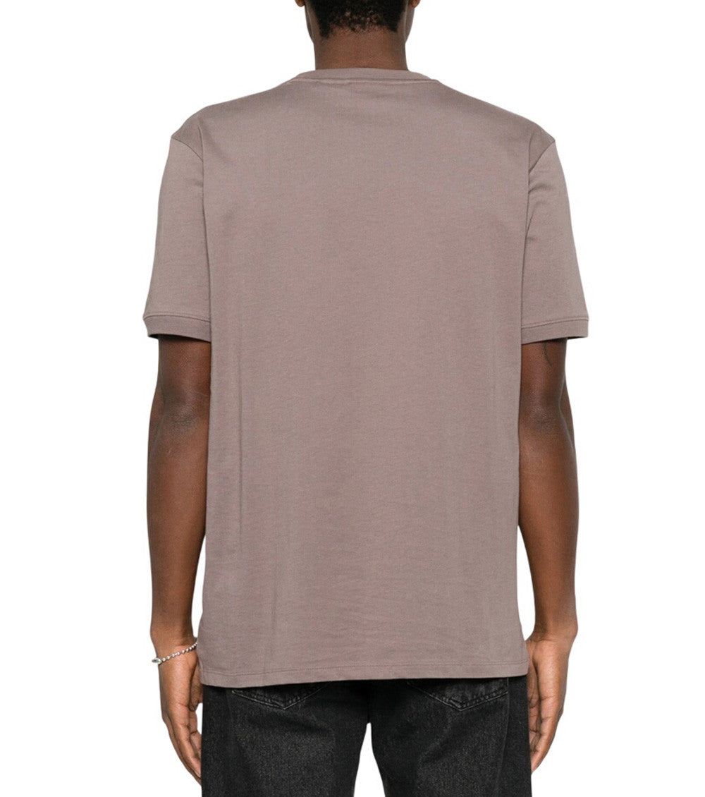 Taupe Regular Logo T-Shirt 3