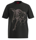 Black Graphic Print T-Shirt 1